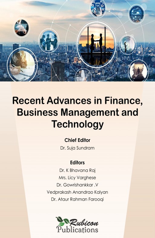 Recent Advances in Finance, Business Management and Technology